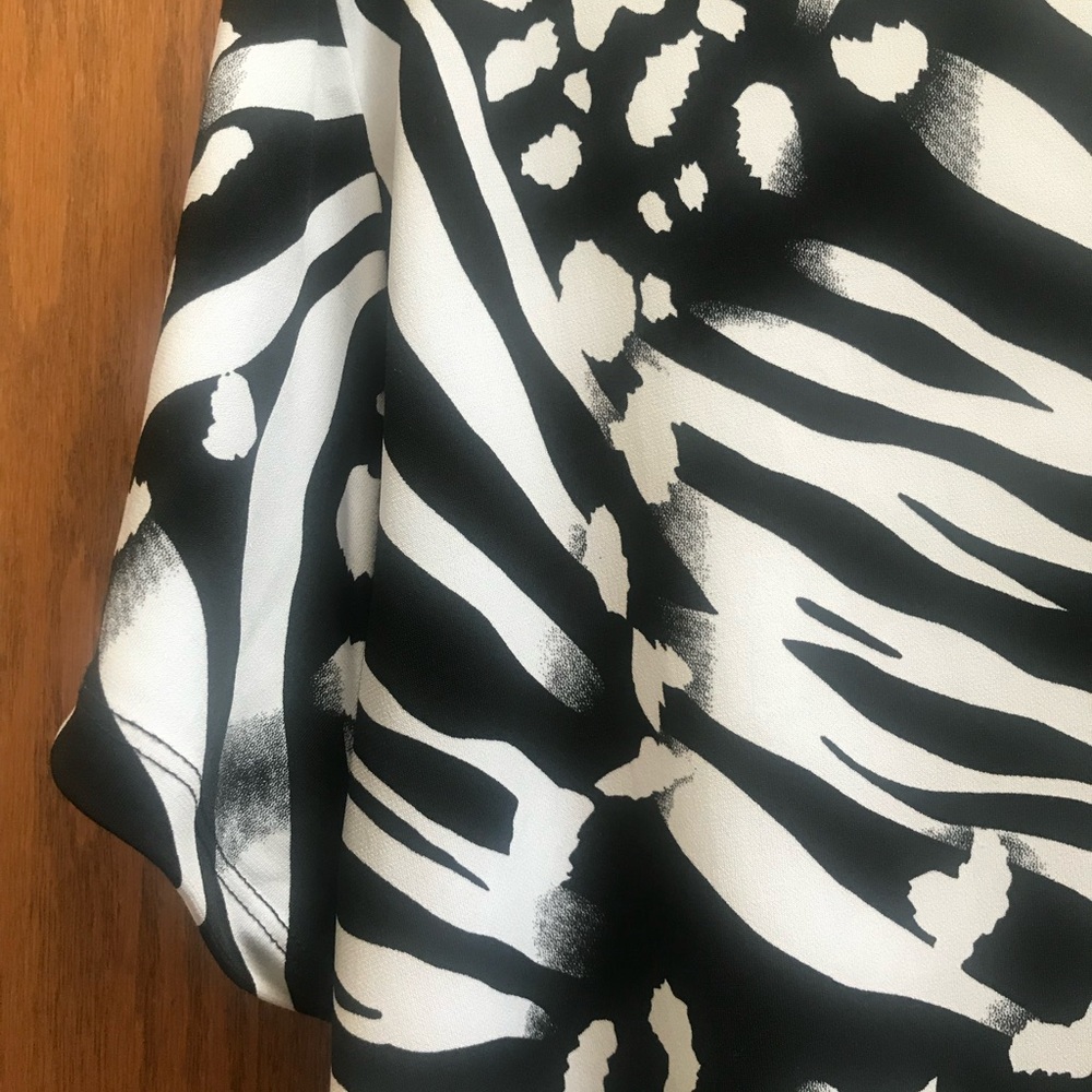 Style & Co Black & White Women’s Tunic Top - Picture 5 of 7